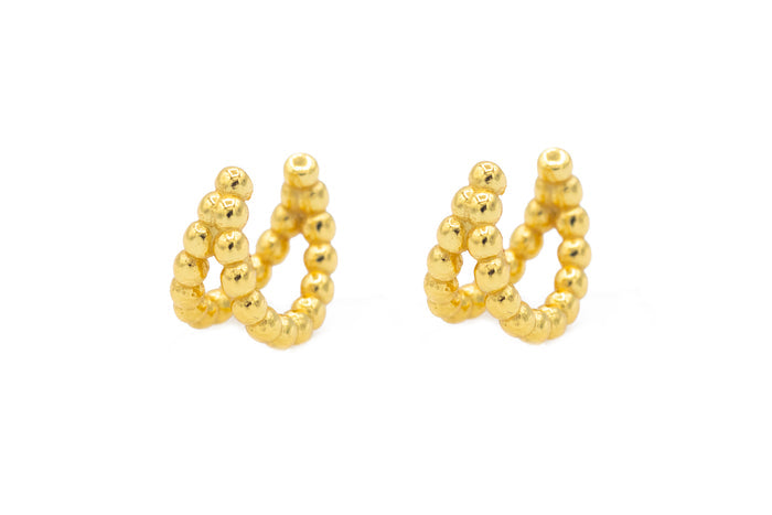 Ear cuff ball in argento 925