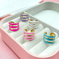 Ear cuff multifili summer colour - Iride Shop - Accessori da Donna