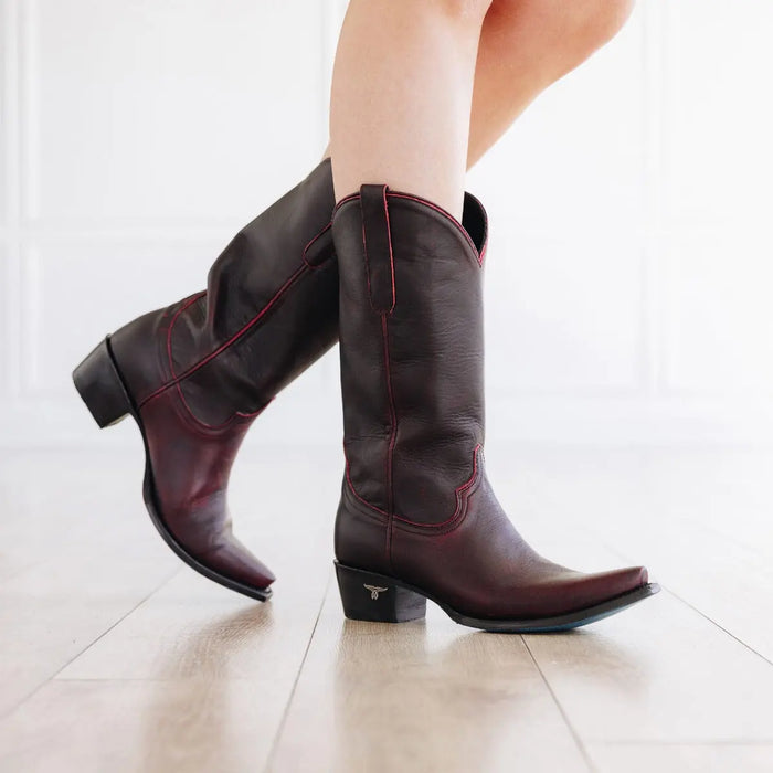 Emma Jane Boot - Black Cherry Ladies Boot Western Fashion by Lane