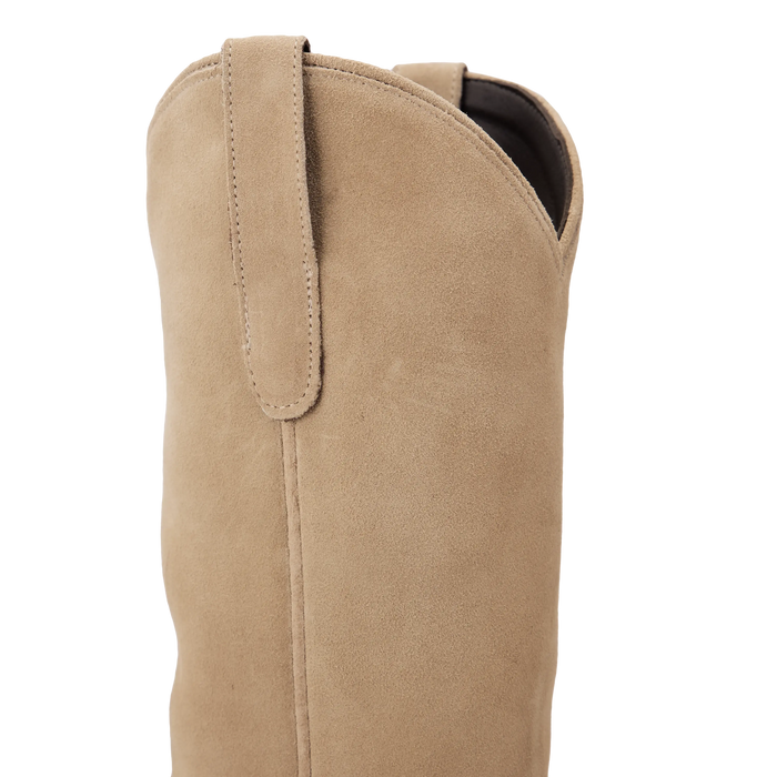 Emma Jane Boot - Latte Suede Ladies Boot Western Fashion by Lane