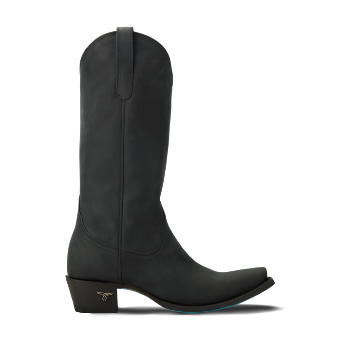 Emma Jane Boot - Matte Black Ladies Bootie Western Fashion by Lane