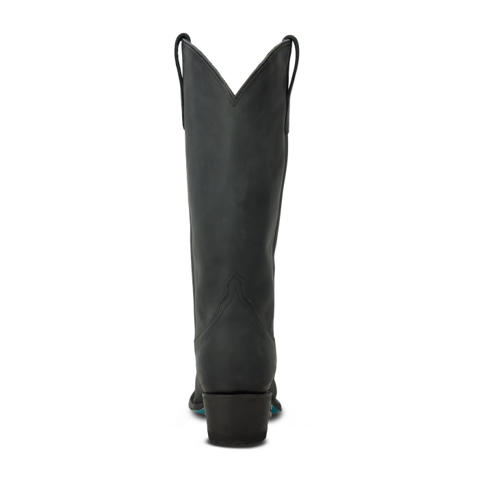Emma Jane Boot - Matte Black Ladies Bootie Western Fashion by Lane