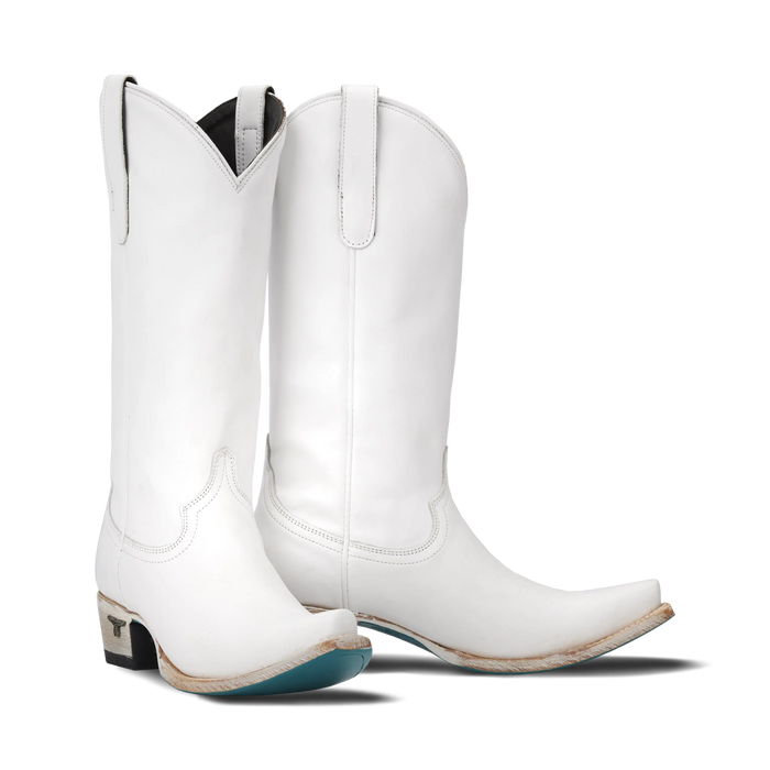 Emma Jane Boot - Matte White Ladies Boot Matte White Western Fashion by Lane