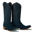 Emma Jane Boot - Navy Suede Ladies Boot Western Fashion by Lane