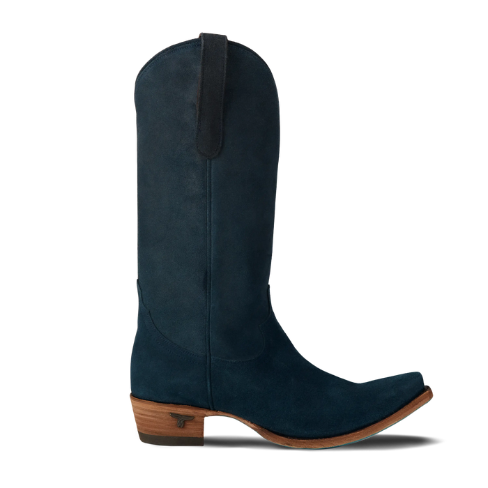 Emma Jane Boot - Navy Suede Ladies Boot Western Fashion by Lane