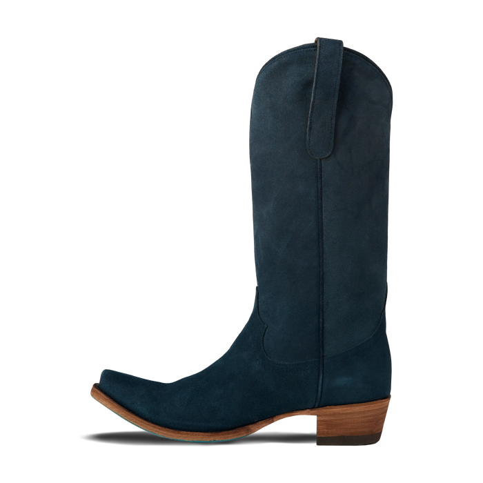 Emma Jane Boot - Navy Suede Ladies Boot Western Fashion by Lane