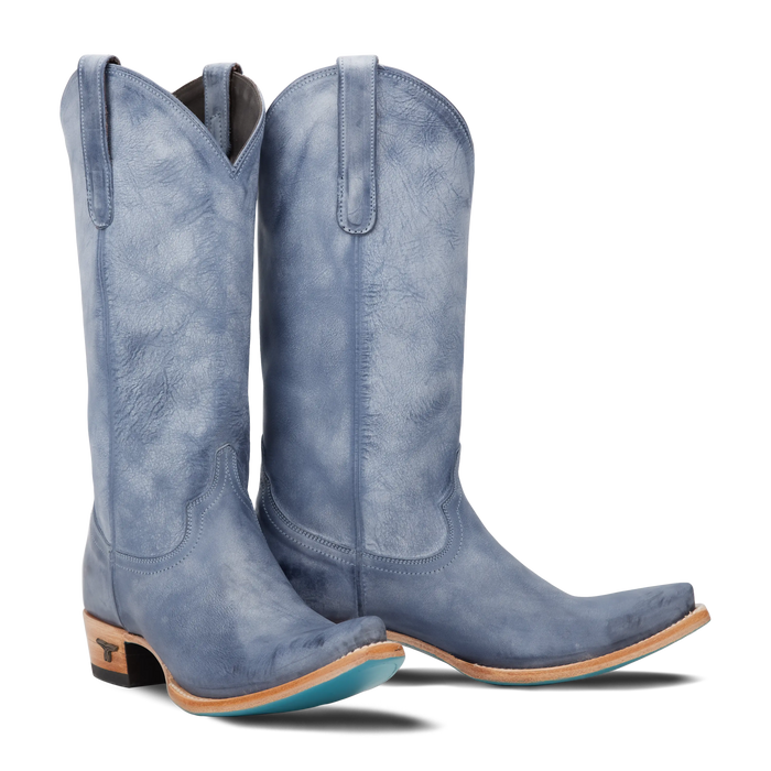 Emma Jane Boot - Washed Denim Ladies Boot Western Fashion by Lane