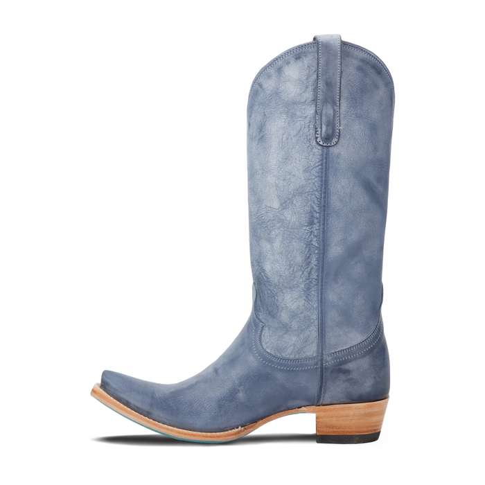 Emma Jane Boot - Washed Denim Ladies Boot Western Fashion by Lane