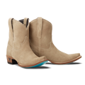 Emma Jane Bootie - Latte Suede Ladies Bootie Latte Suede Western Fashion by Lane
