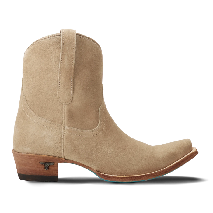Emma Jane Bootie - Latte Suede Ladies Bootie Western Fashion by Lane