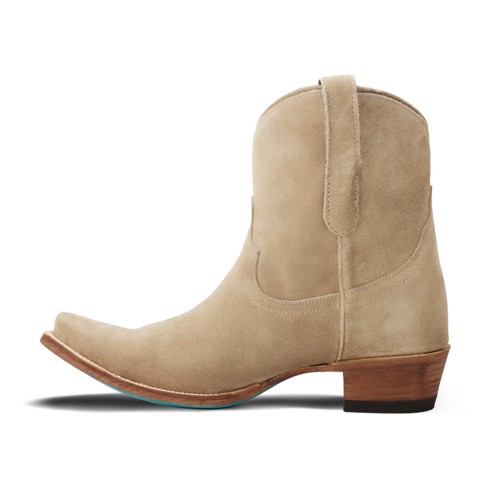 Emma Jane Bootie - Latte Suede Ladies Bootie Western Fashion by Lane