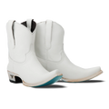 Emma Jane Bootie - Matte White Ladies Bootie Matte White Western Fashion by Lane
