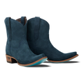 Emma Jane Bootie - Navy Suede Ladies Bootie Navy Suede Western Fashion by Lane