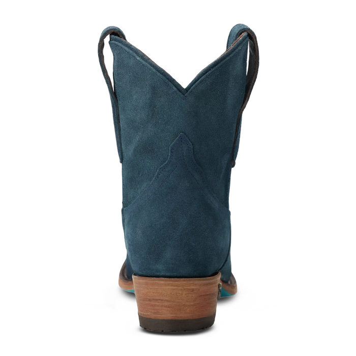 Emma Jane Bootie - Navy Suede Ladies Bootie Western Fashion by Lane
