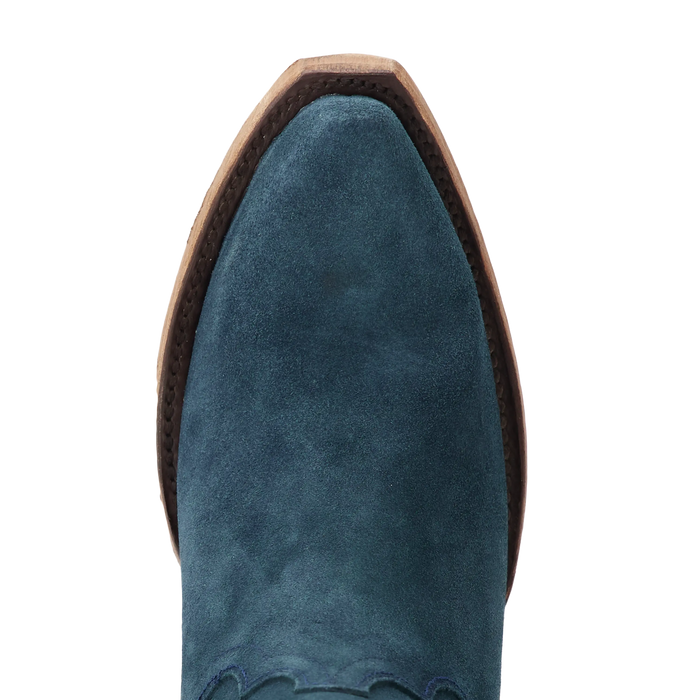 Emma Jane Bootie - Navy Suede Ladies Bootie Western Fashion by Lane