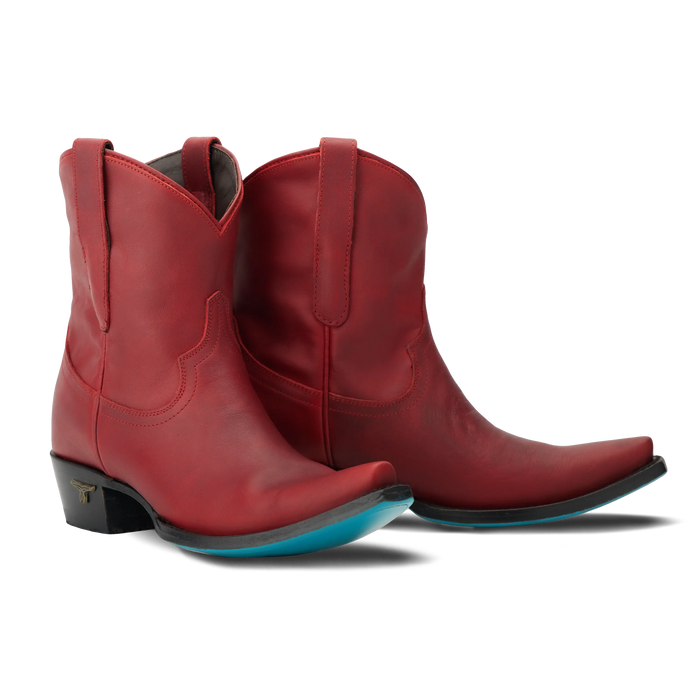 Emma Jane Bootie - Smoldering Ruby Ladies Bootie Smoldering Ruby Western Fashion by Lane