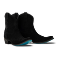 Emma Jane Bootie - Soft Black Suede Ladies Bootie Soft Black Suede Western Fashion by Lane