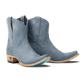 Emma Jane Bootie - Washed Denim Ladies Bootie Washed Denim Western Fashion by Lane