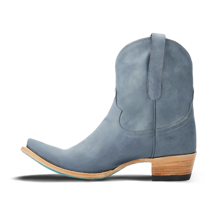 Emma Jane Bootie - Washed Denim Ladies Bootie Western Fashion by Lane