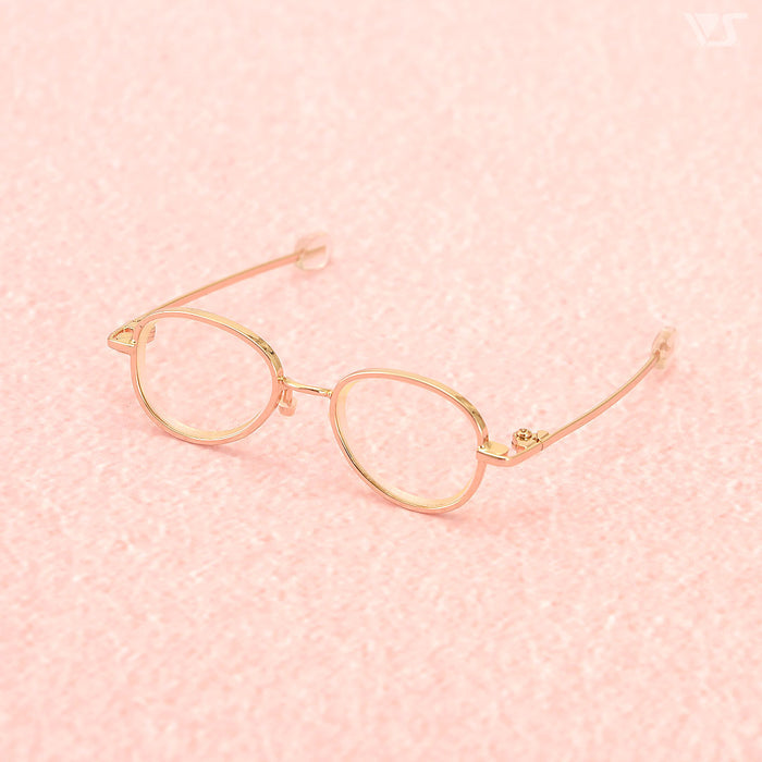 Eyeglasses (Gold Frame)