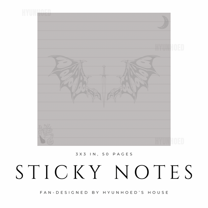 FANTASY Sticky Note Pad
