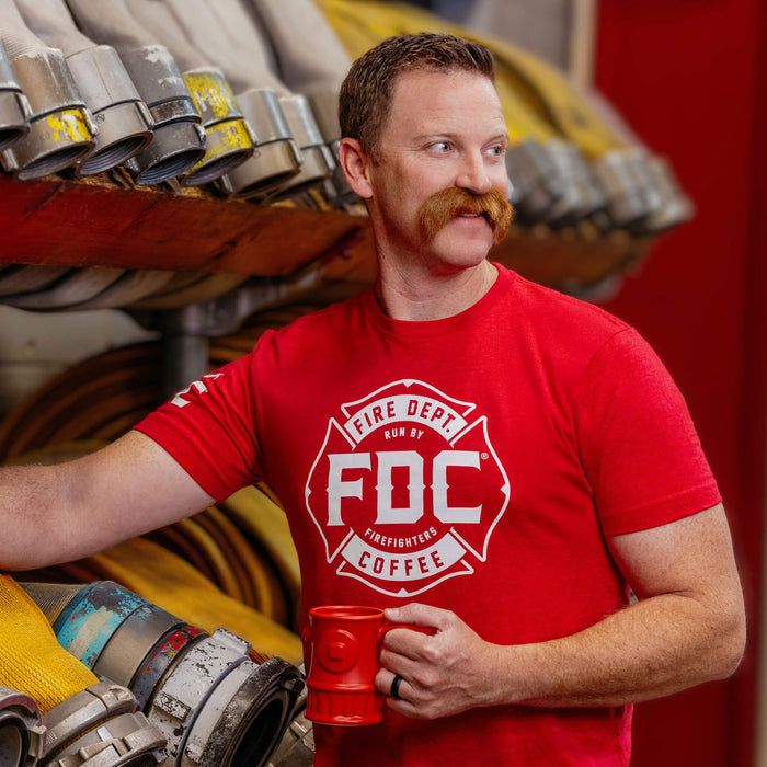 Fire Department Coffee Red Shirt Fire Department Coffee