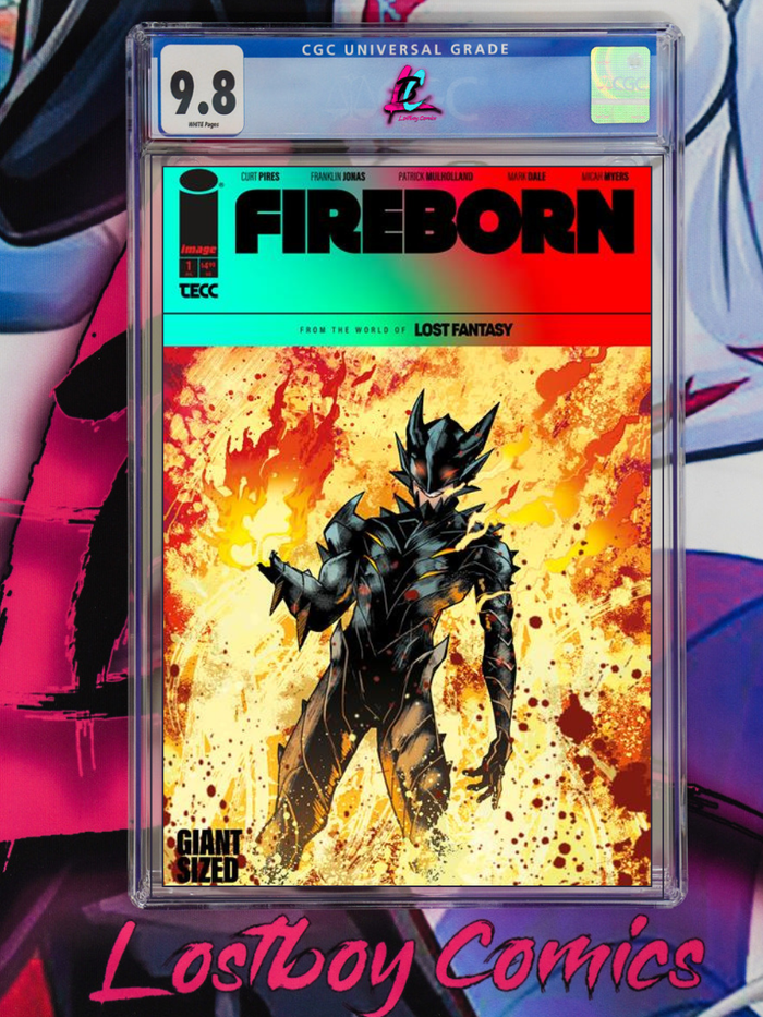 FIREBORN #1 MULHOLLAND 1st Printing CGC 9.8