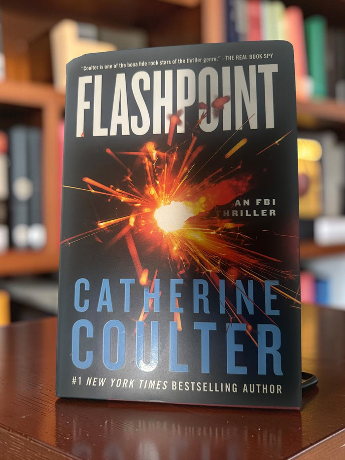 Flashpoint by Catherine Coulter | FBI Thriller, International Suspense & Psychic Mystery | Rescued Romance