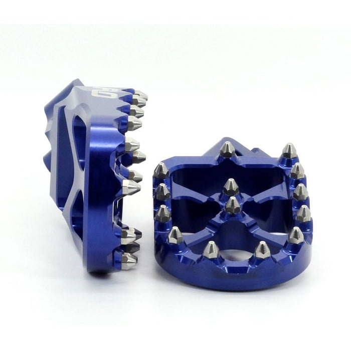 Flo Motorsports Beta 3.0 Footpegs - Blue