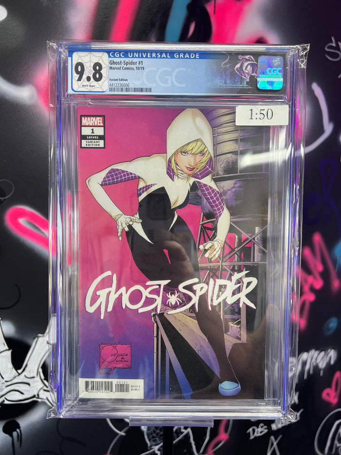 Ghost Spider #1 1:50 Quesada CGC 9.8