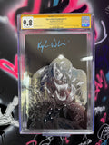 Gilded Protector Edition Embossed Spot Foil Platinum CGC 9.8 Signed Kyle Willis