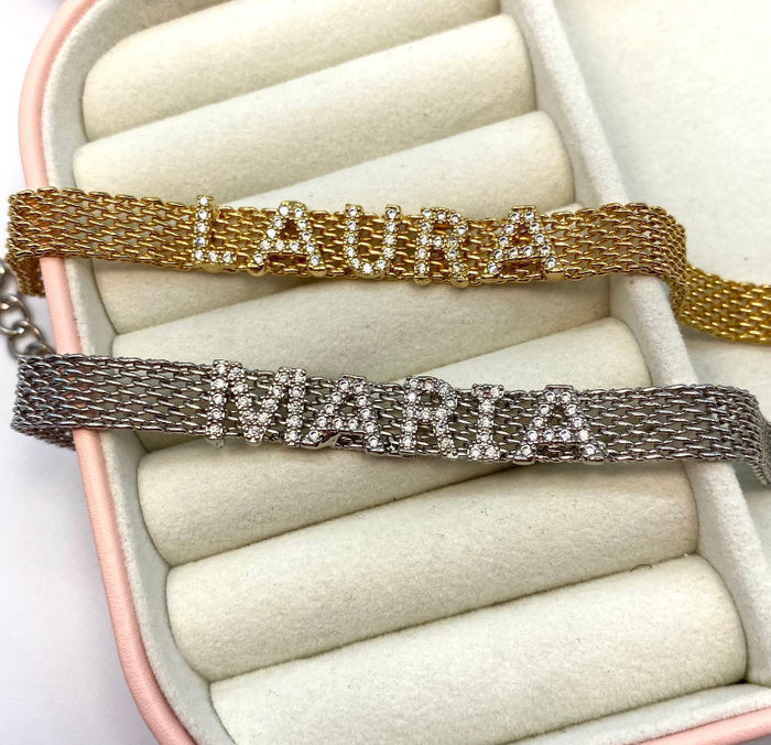 Girocollo catena piena con nome - Iride shop - accessori donna