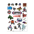 Gorillaz Sticker Sheet