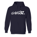 Graffiti  Logo Navy Hoodie
