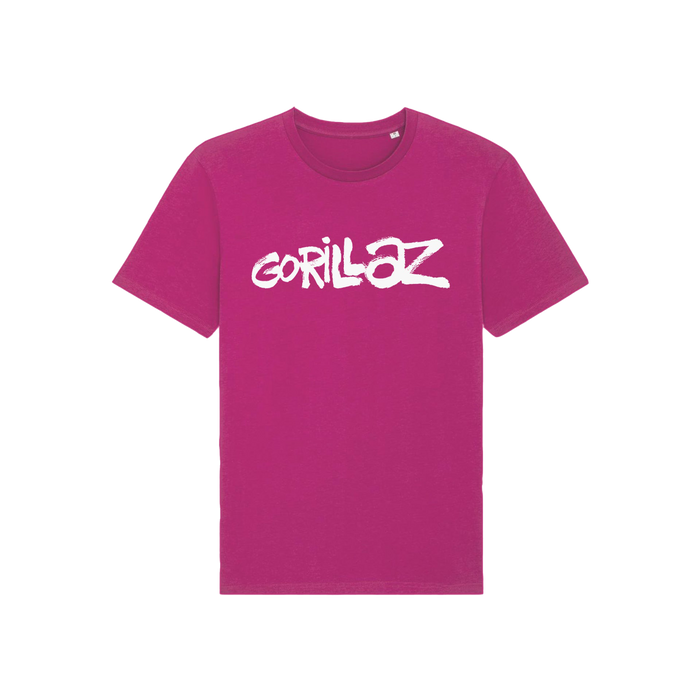 Graffiti Logo T-Shirt Pink