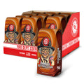 Packaging of Granny's Butterscotch Fire Dept. Coffee with cartoon character on a white background