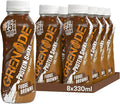 Grenade Fudge Brownie Low Sugar Protein Shake 8 x 330ml - Out of Date