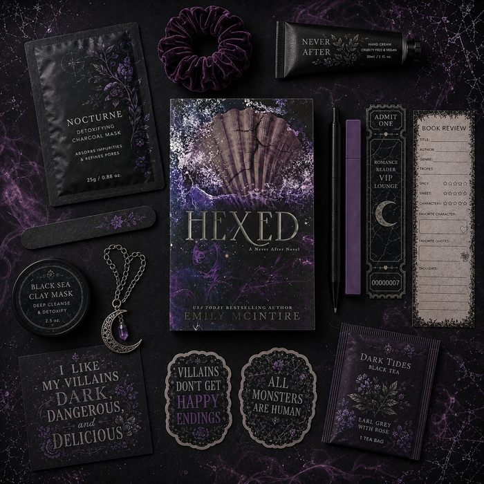 Hexed by Emily McIntire Featured Book Date Box | Dark Forbidden Mafia Romance with Reader Accessories