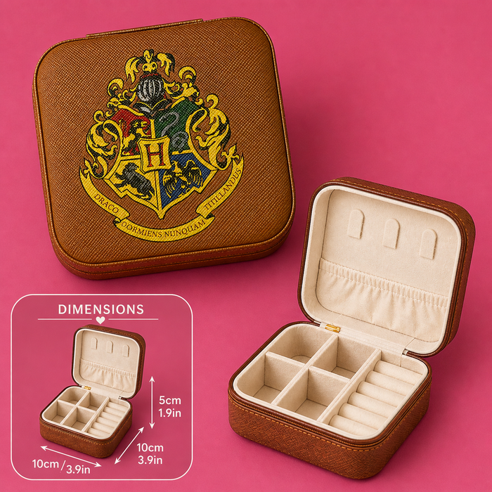 Hogwarts Crest Jewelry Case