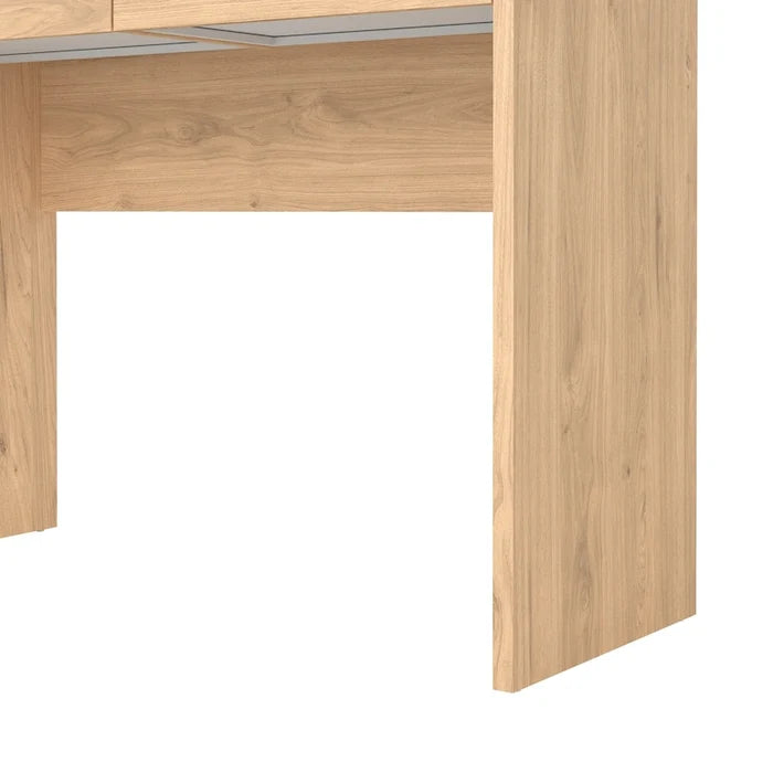 Home Office Writing Desk with 2 Storage Drawers