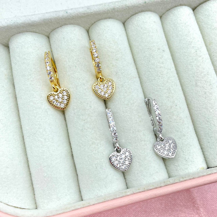 Hoops a cuore simply - Iride Shop - Accessori da Donna