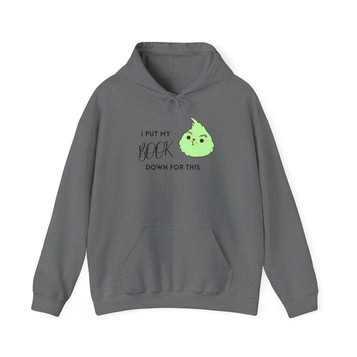 I PUT MY BOOK DOWN Hooded Sweatshirt
