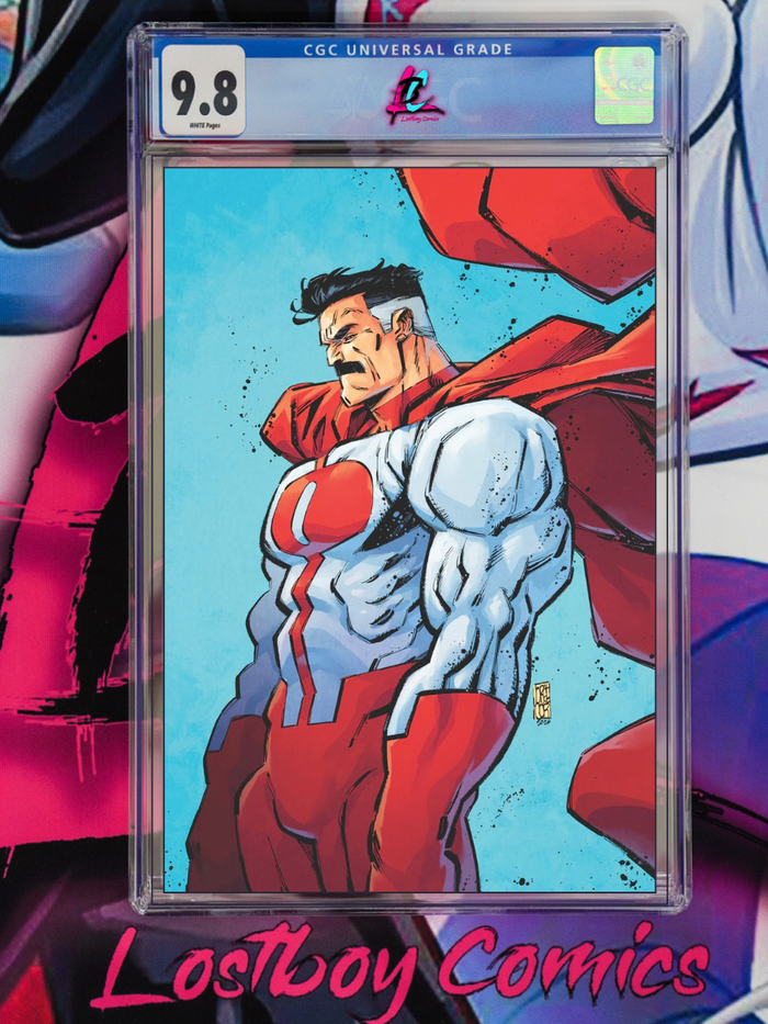Invincible #1 Virgin Jorge Corona Omni-Man Virgin Exclusive CGC 9.8