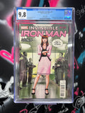 Invincible Iron Man #7 Lopez Variant CGC 9.8