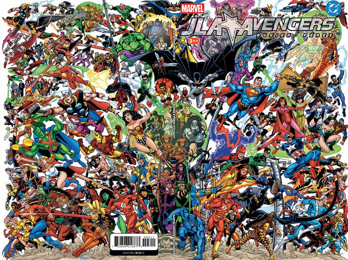 JLA/AVENGERS #3 WRAPAROUND COVER CGC 9.8
