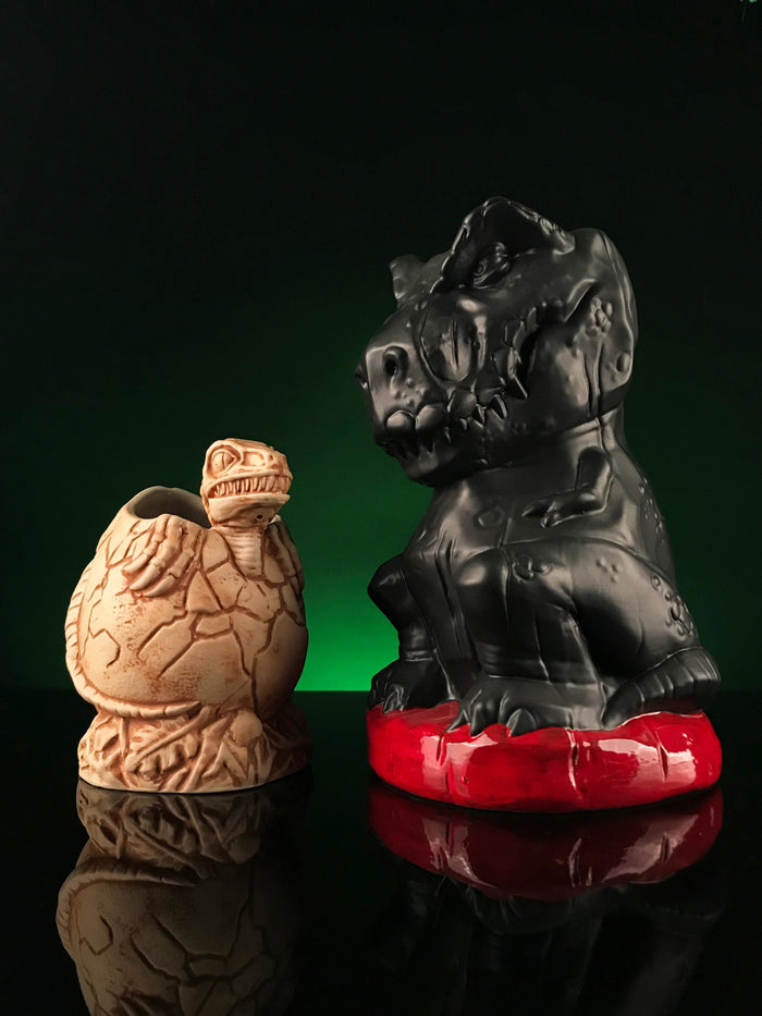 Jurassic Park – T-Rex Tiki Mug (Logo Variant)