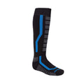 Klim Aggressor 2.0 Sock Black/Electric Blue Lemonade
