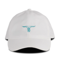 Ladies Ponytail Cap - White Ladies Cap Western Fashion by Lane