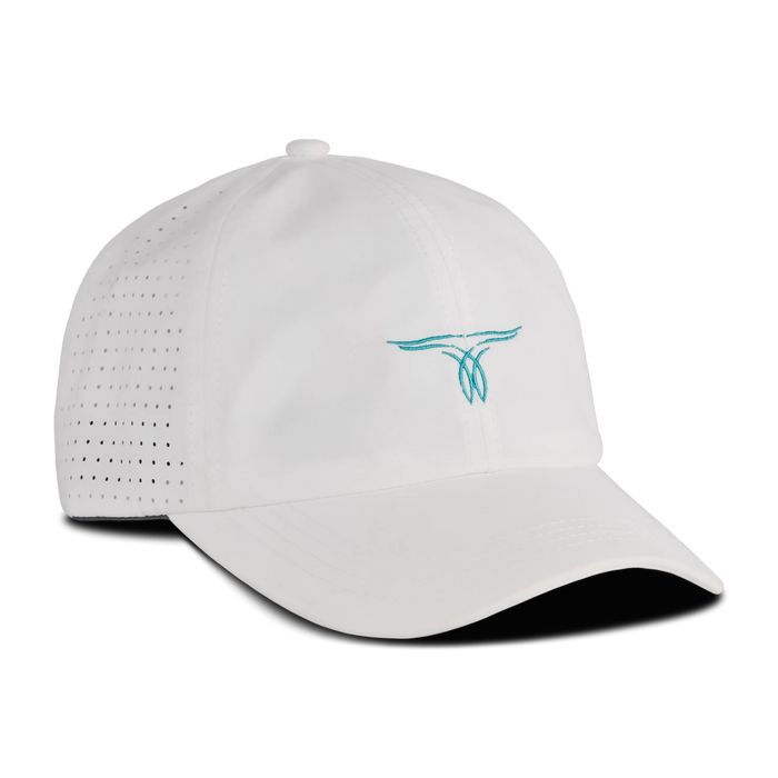 Ladies Ponytail Cap - White Ladies Cap Western Fashion by Lane