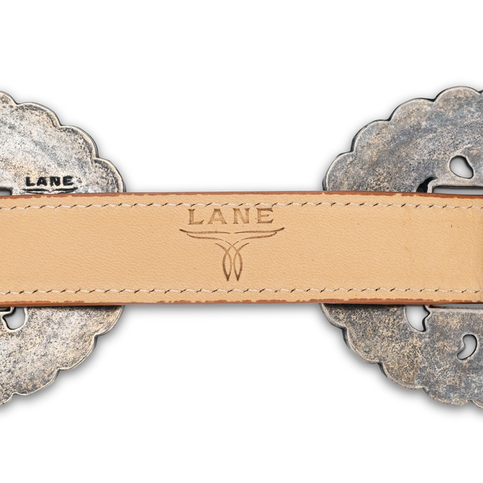 Lane Silver Concho Belt - Desert Clay Belt Western Fashion by Lane